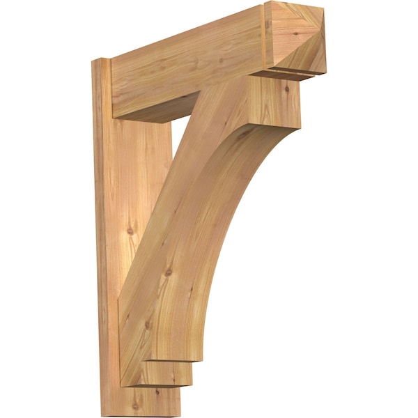 Ekena Millwork Imperial Smooth Arts and Crafts Outlooker, Western Red Cedar, 7 1/2"W x 28"D x 32"H OUT08X28X32IMP03SWR - main